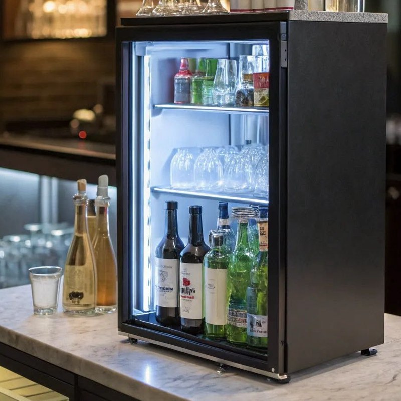 Imagem de Frigobar com Porta de Vidro