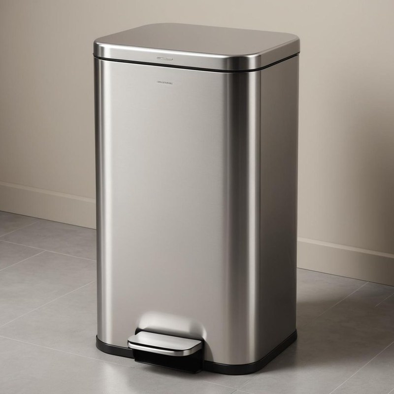 Imagem de Lixeira com Pedal em Inox
