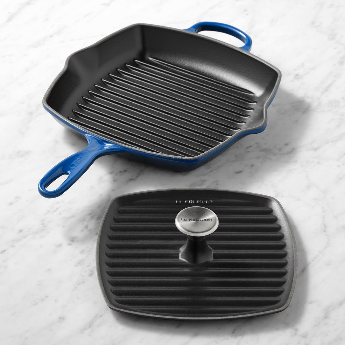 Imagem de Grill Le Creuset com Prensa