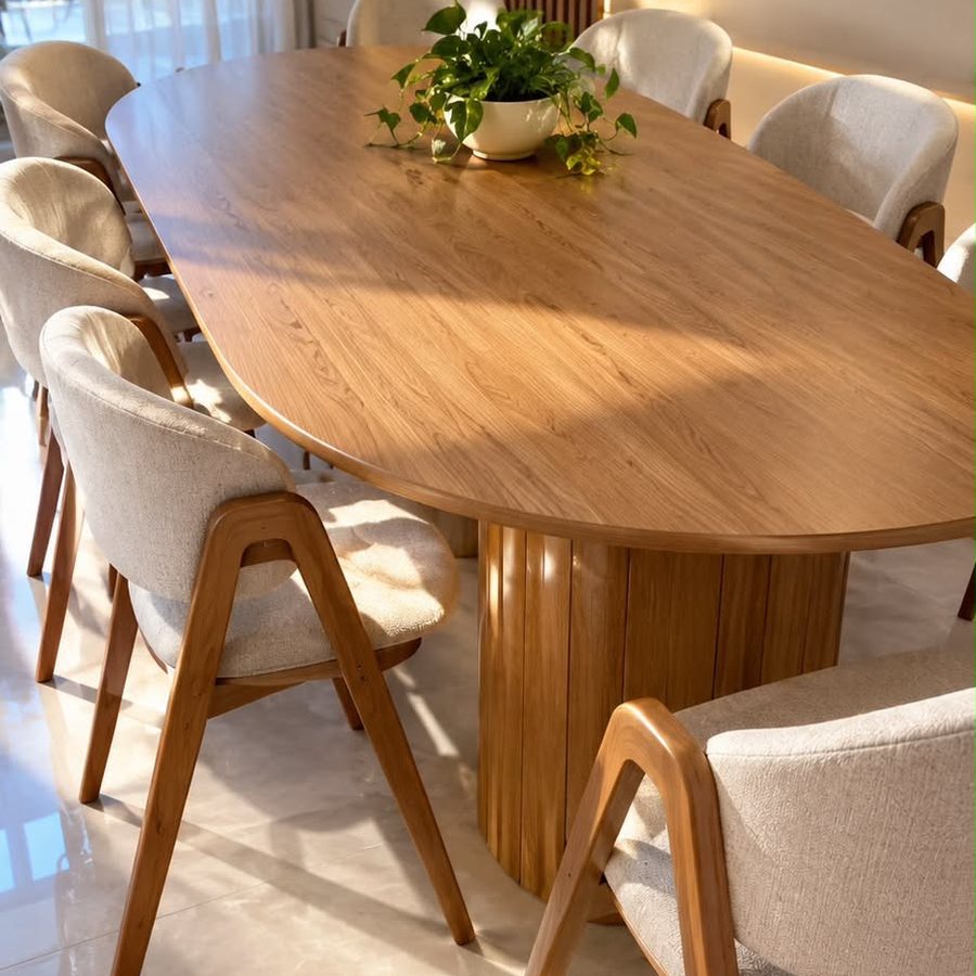 Imagem de Mesa de Jantar de Madeira